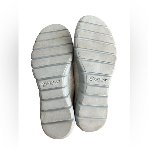 Giesswein Merino Wool Runners Light Gray Women’s Size EU 39 US 8 Sneakers - Picture 6 of 7